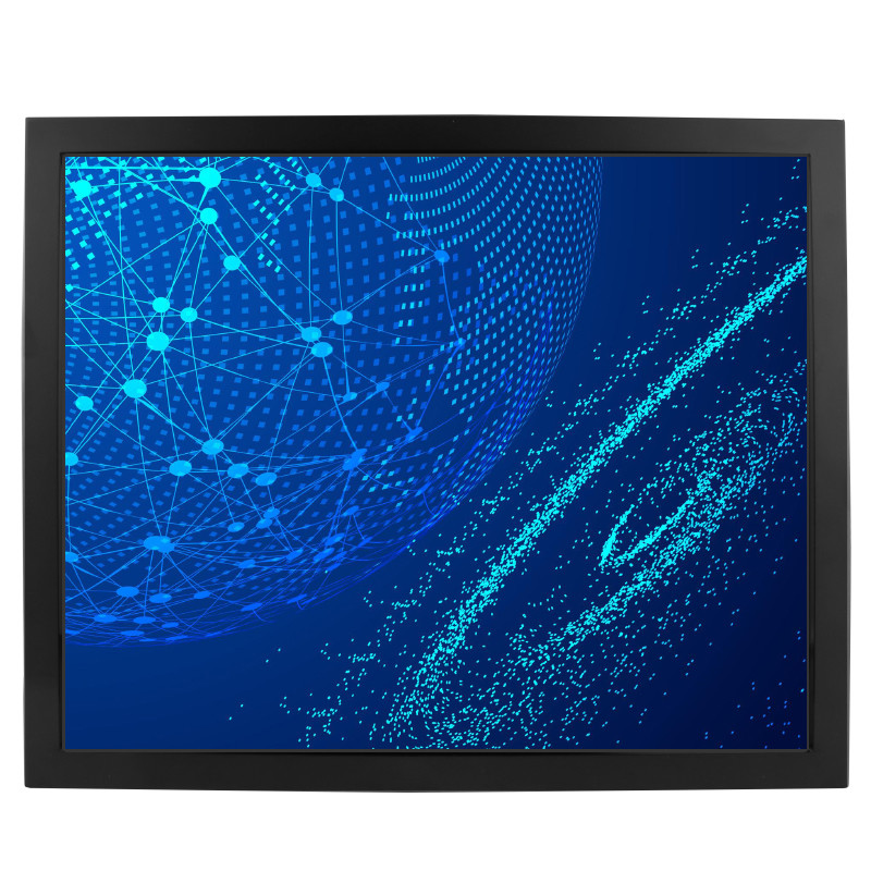 Indoor Outdoor Infrared Touch Monitor 19 Inch For Self Service Kiosk ATM