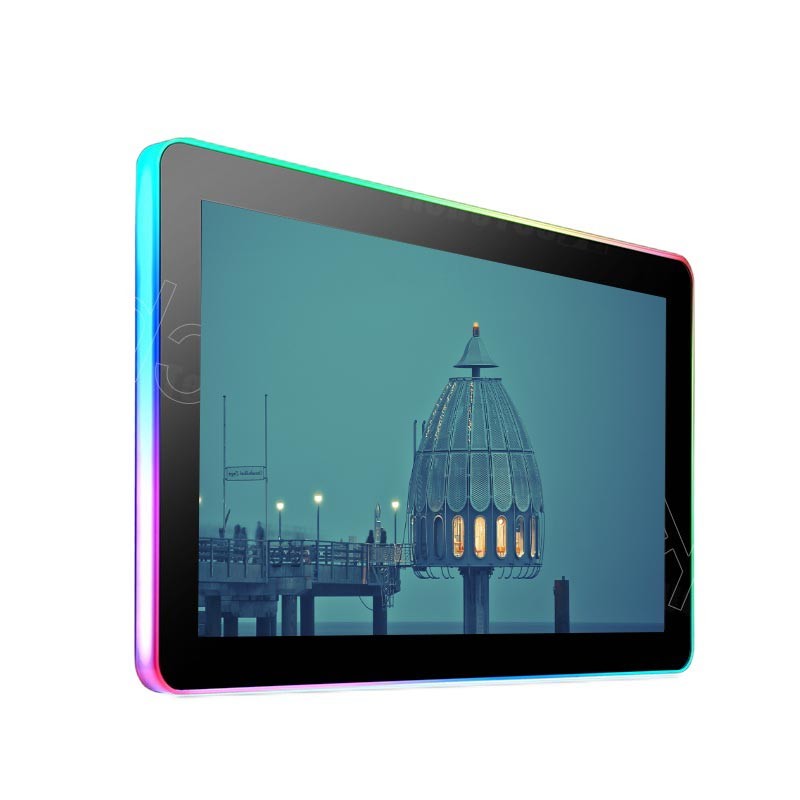 Monitor Light Bar 27 Inch PCAP Slot Gaming Touch Screen Monitor 10 Points Touch
