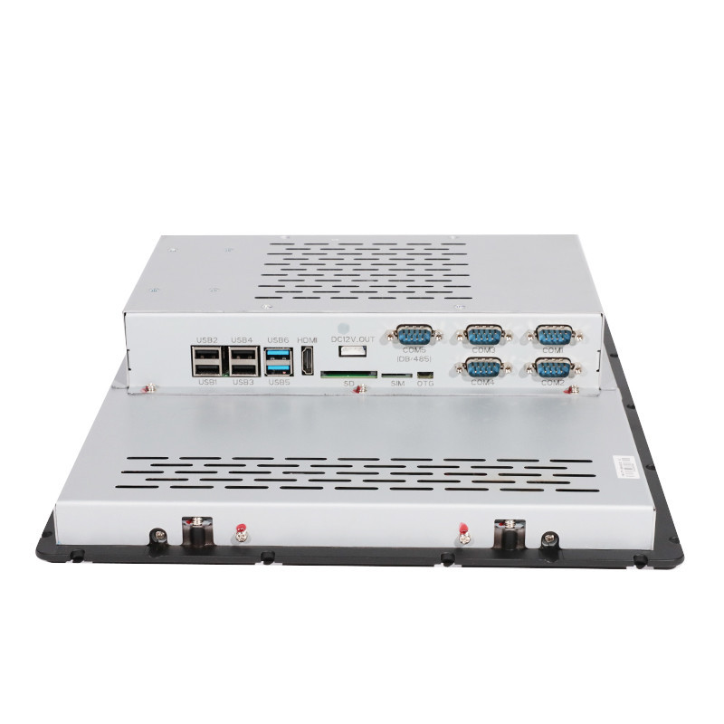 15 Inch PCAP Rugged Touch Screen PC , IP65 All In One Touch Screen Computer