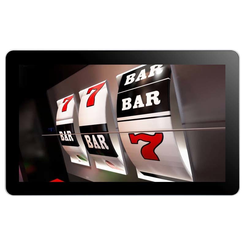 1920x1080 Resolution PCAP 23 Inch Touch Monitor With LED Flexible Strip