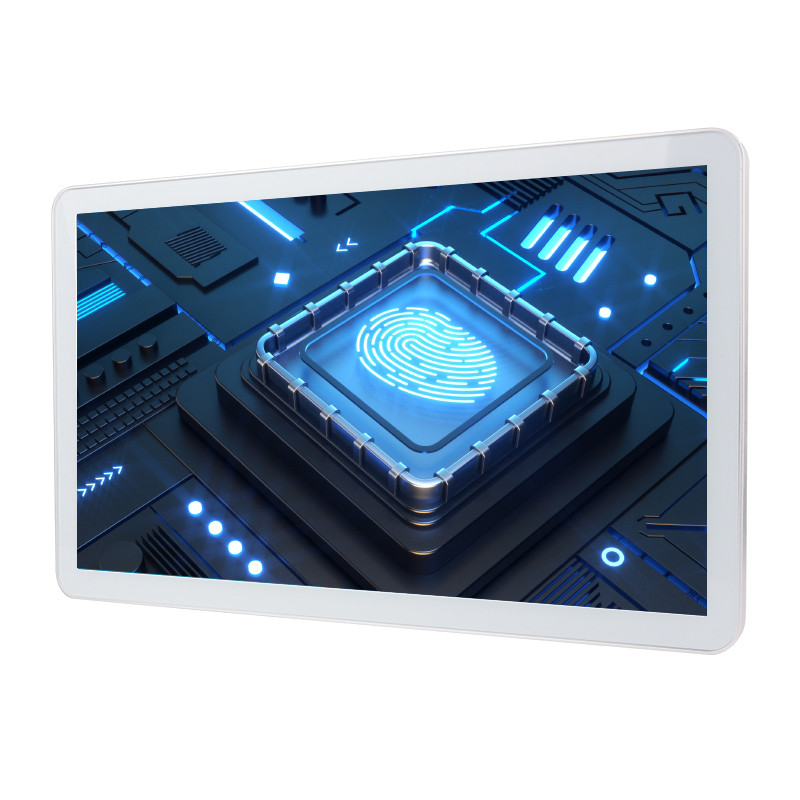 Anti Vandal 23.8 Inch PCAP Touch Monitor 3000:1 Contrast Ratio