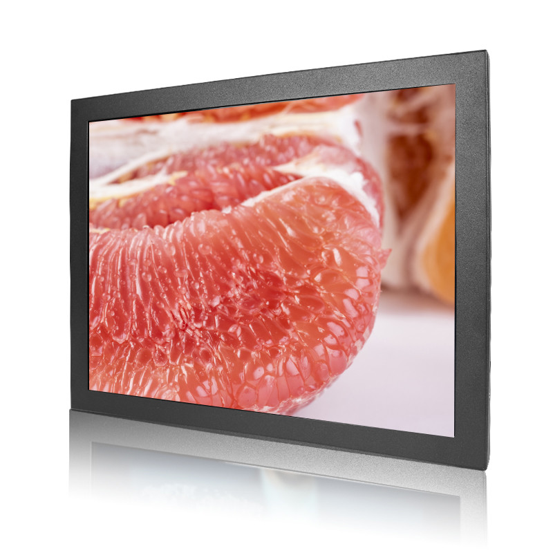 FCC Certified 15 Inch PCAP Touch Monitor Anti Glare For Kiosks