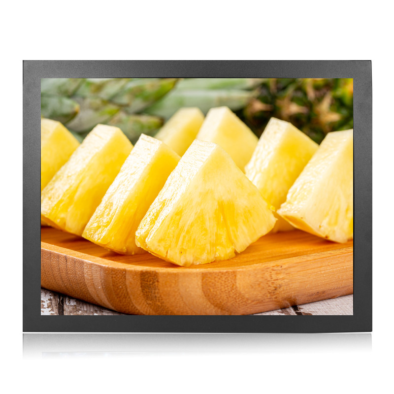 TFT LCD PCAP 15 Inch Touch Monitor Anti Vandal And Dust Proof