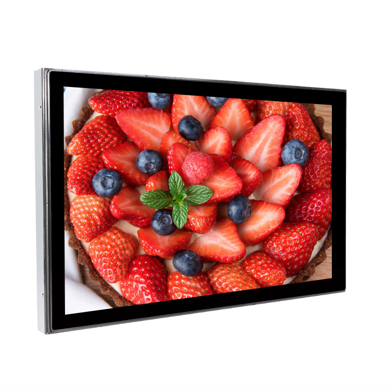 Anti Glare And Anti Vandal PCAP Touch Monitor 18.5 Inch TFT LCD