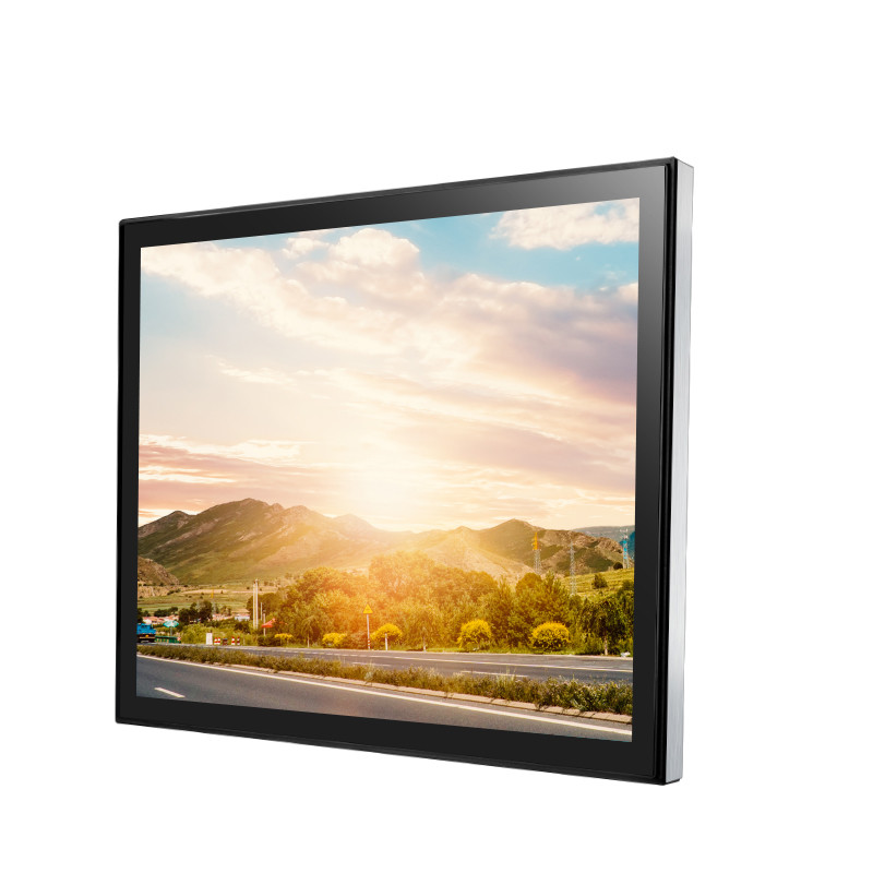 17 Inch PCAP Touch Monitor IP65 Waterproof Anti Vandal For ATMs
