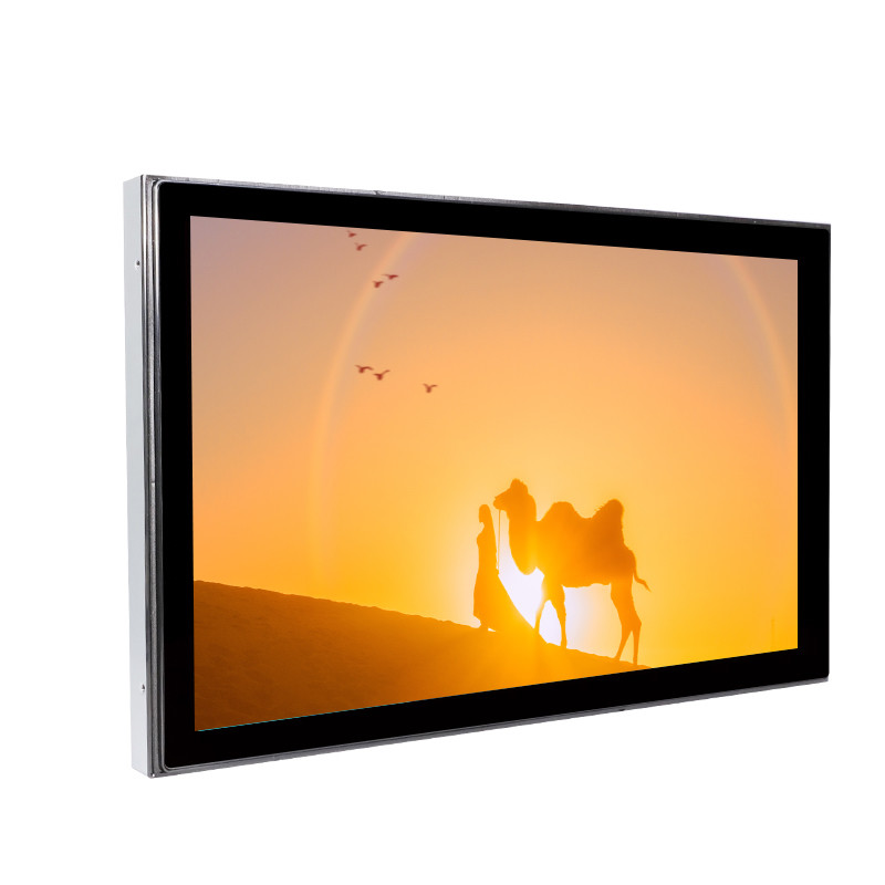 18.5 Inch PCAP Touch Monitor 400cd/㎡ 16:9 Ratio VGA/DVI Interfaces