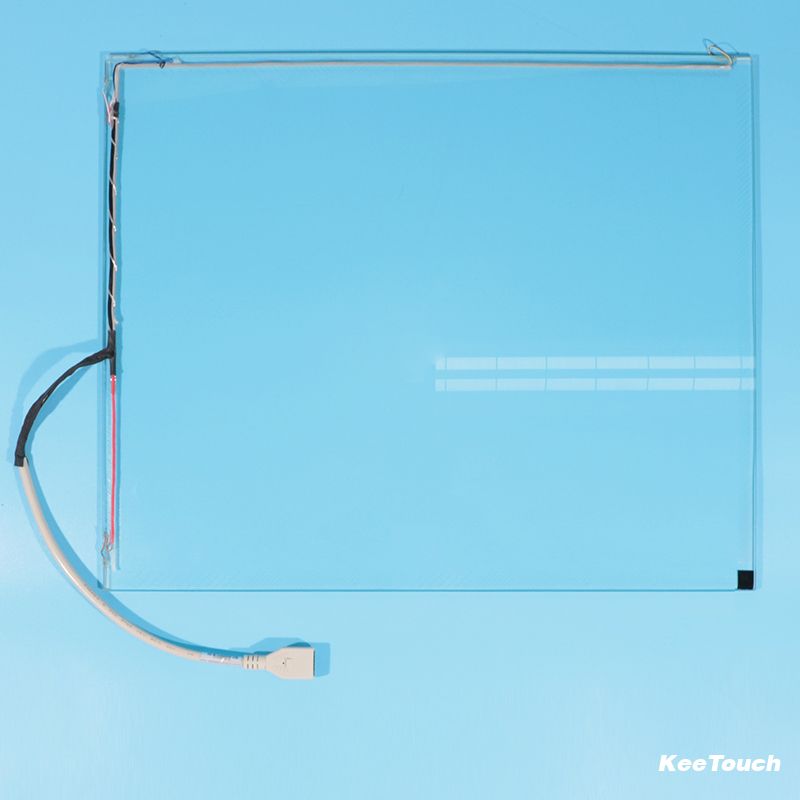 Aluminum Housing SAW Touch Panel, Acoustic Wave Touch Screen 19 Inch For ATM Machine